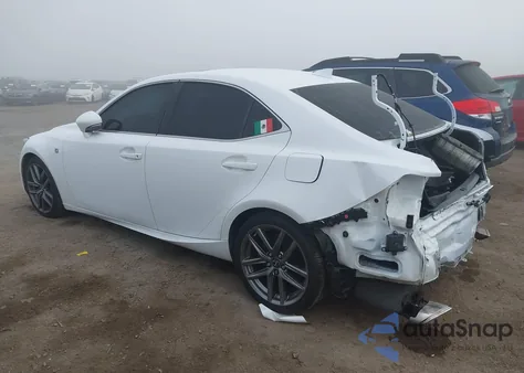2018 Lexus Is 350 из США, поврежденный, VIN JTHBZ1D20J5032207